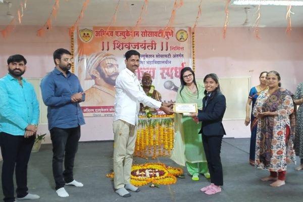 1.Nikita Raju Kambale(First year student)-She won the 2nd rank in elocution competetion held in Abhinav Jr.college,AMbegoan(BK),Pune.